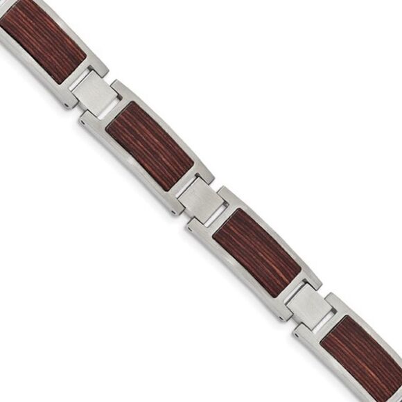 Chisel Stainless Steel Men’s Bracelet - Picture 3 of 4